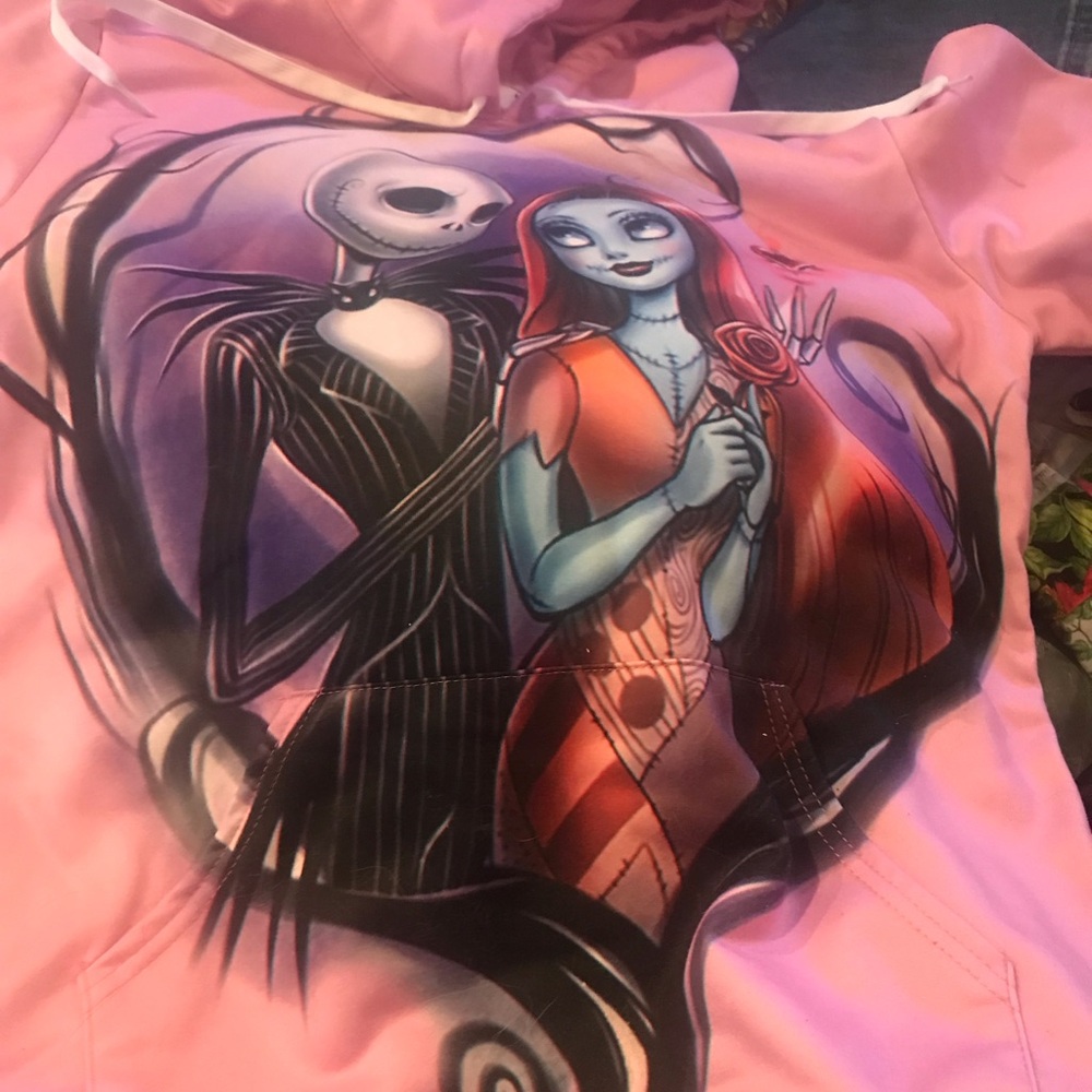 Pink Character Art Hoodie